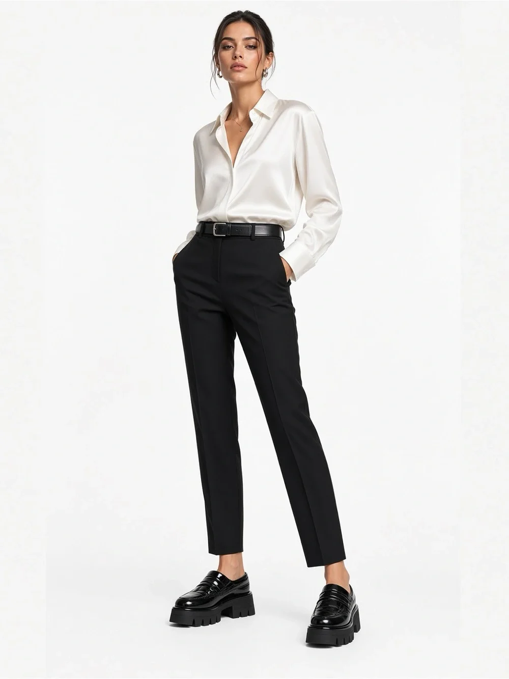 👠 MICHAEL MICHAEL KORS Barton Slip On | Black | Size 8M | NWT 🏷️